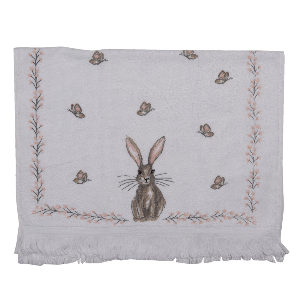 Serviette de cuisine ou d'invité Lapin 40x66 cm