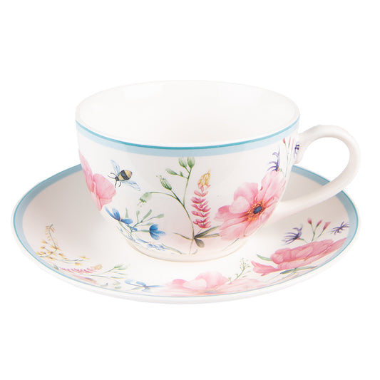 Tasse et soucoupe Porcelaine 230 ml